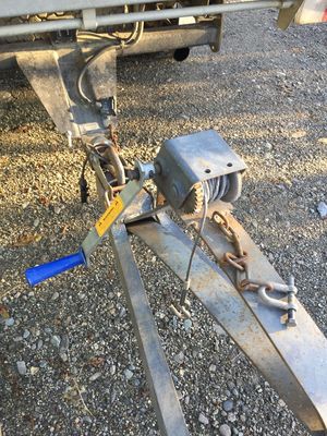600lbs - Krukken van de Kabelhandcrank van 2500lbs de Draagbare/Kruk met klantenembleem